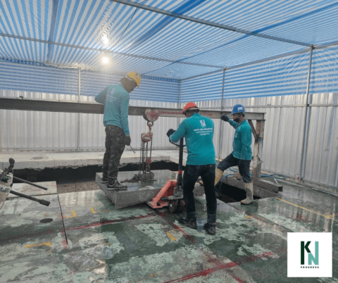 งานตัดพื้น floor saw
